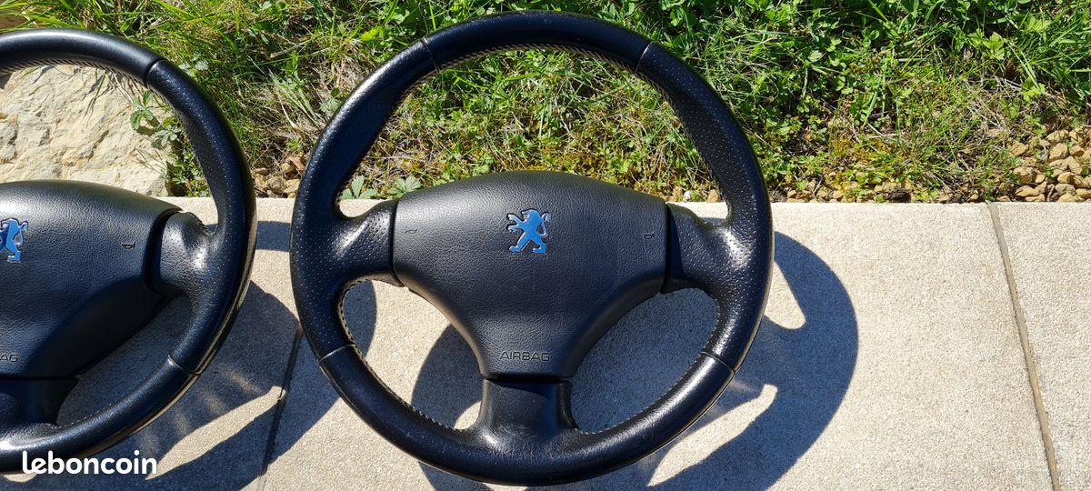 volant cuir peugeot 206