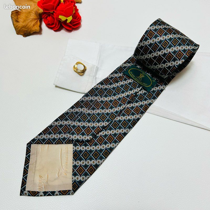 Cravate Vintage Homme Misto Leta - Multicolore Classique - État Très Bon - Unique