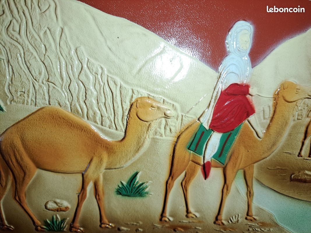 Album photo vintage en cuir gaufré, Algérie années 1950 (image 3)