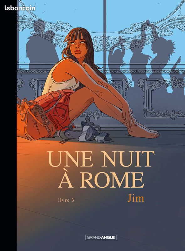 BD - Une Nuit à Rome - tome 3 TL Dos Toilé EO Rare (image 1)