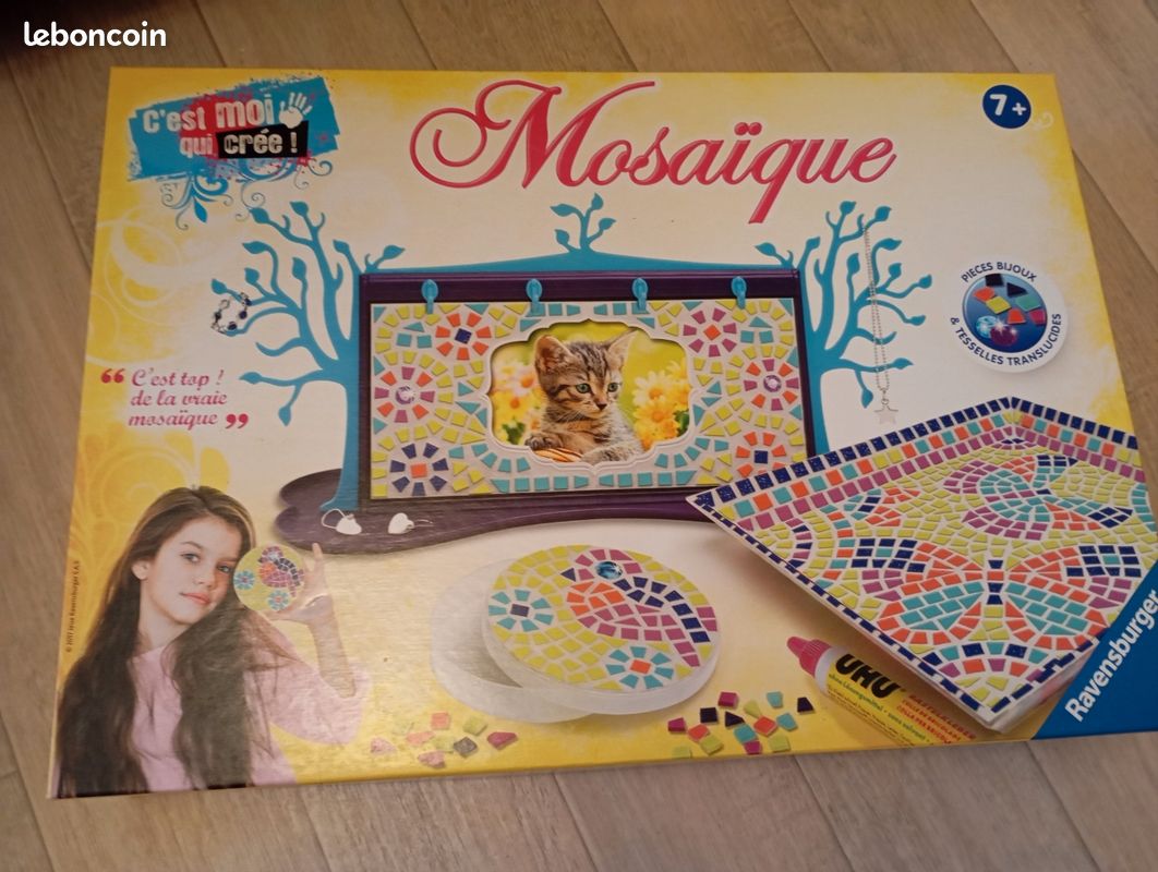 Ravensburger – Be Creative – Mosaïque Junior – Bambi – Création de Tableaux – Loisir créatif – Dès 4 Ans – 25534