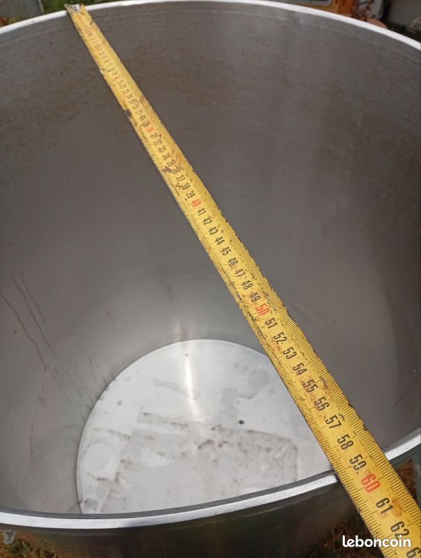 Cuve inox sur pieds 240L (image 6)
