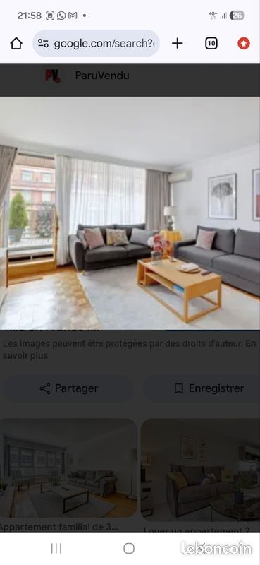 Appartement 3 pièces 56 m² · à Tours · 56 m² · 550 €/mois
