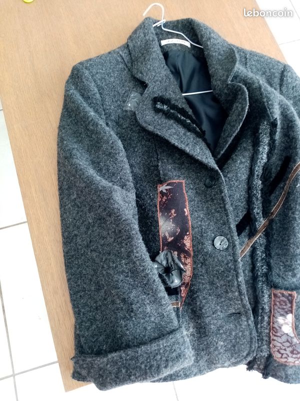 Veste Noire Christine Laure - Taille 44 - Parfaite Pour Toutes Les Occasions