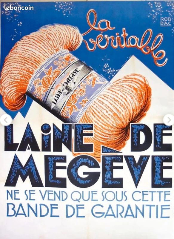 Lot de 5 pelotes de laine "Laine de Megève " (image 5)
