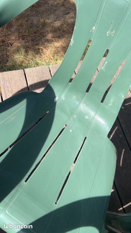 Lot 6 chaises extérieures (image 2)