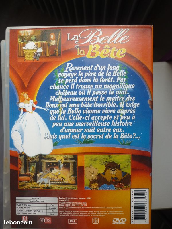 DVD La belle et la Bête (image 2)