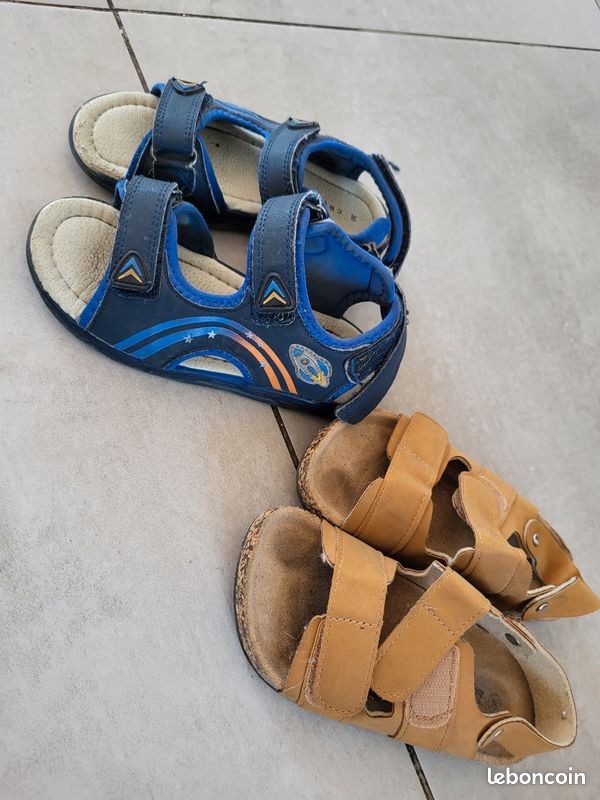 Lot paires Sandales dorémi et creeks Chaussures