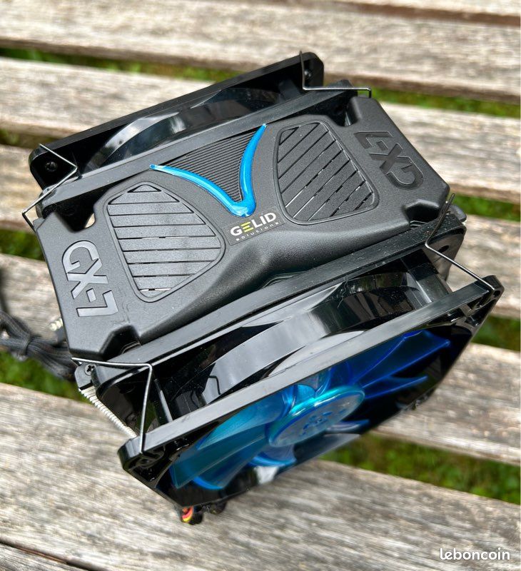 Ventilateur PC GELID GX-7 + 2x Wing 12PL pwm 1800rpm + 2 autres (image 1)