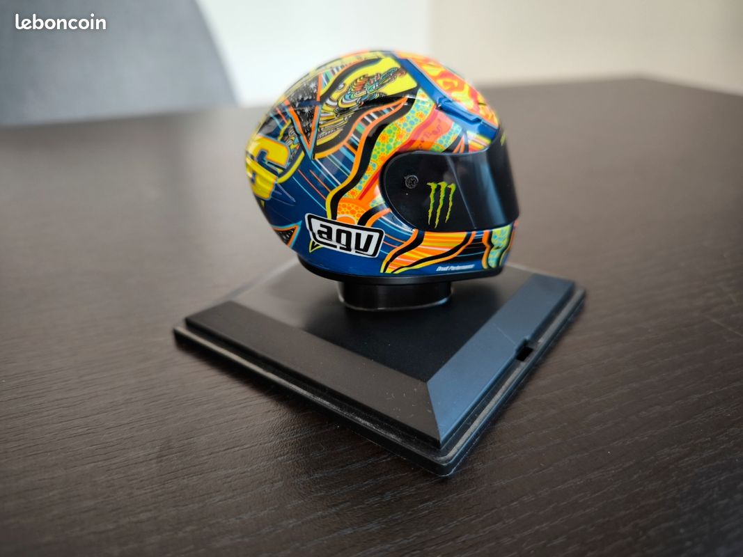 Altaya Lot De 3 Casques Valentino Rossi - Saisons 1995/96/97 - Échelle 1/5 - Collection