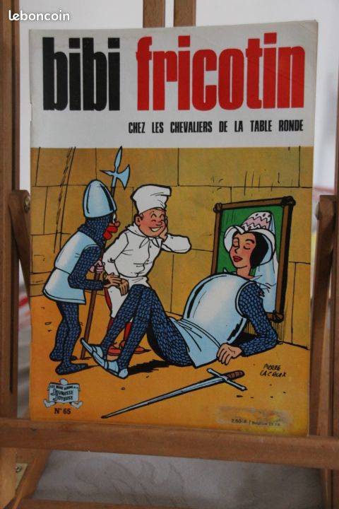 Bd bibi fricotin chez les chevaliers de la table ronde n° 65 edition spe (image 1)