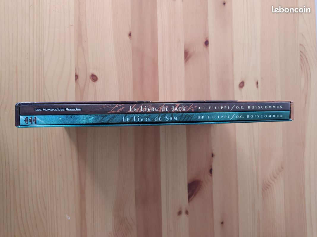 Coffret BD livre de Jack/livre de Sam complet (Filippi/bois commun) (image 2)