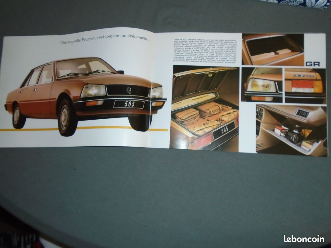 Catalogue commercial Peugeot 505 (image 3)