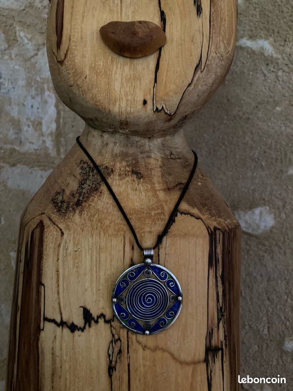 Talisman argent bijou berbère chamanisme (image 1)