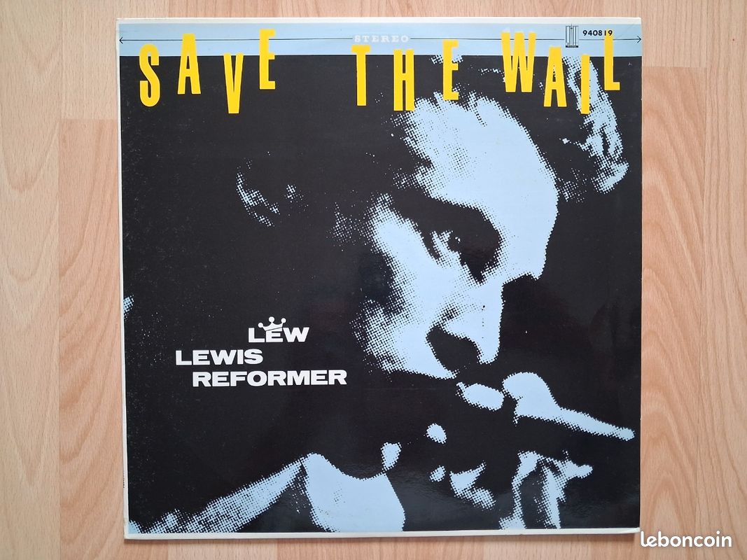 Vinyle Lew Lewis Reformer - Save The Wail (image 1)
