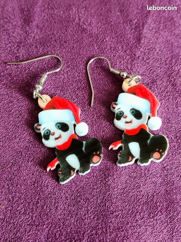 Boucles d'oreilles de Noël (image 2)