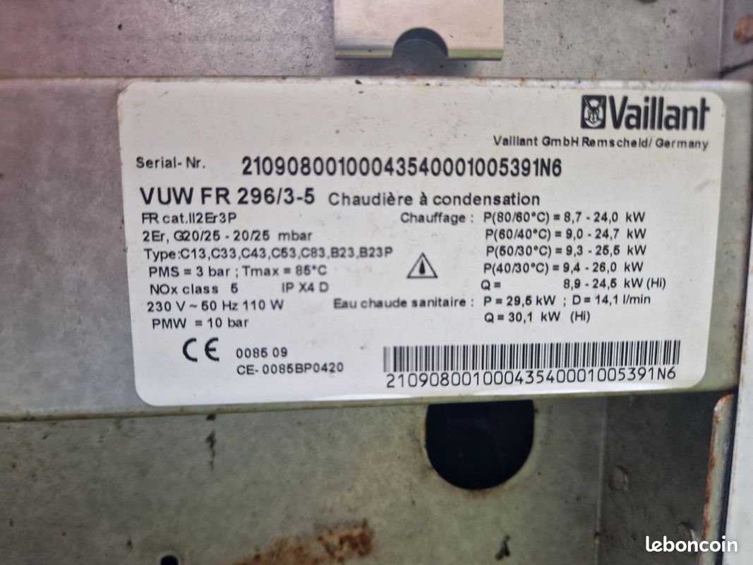 Capteurs pour Vaillant (image 1)
