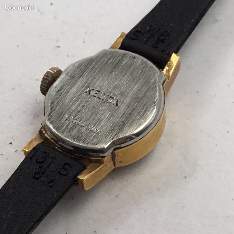 Montre Vintage Femme KELTON Mécanique Années 60 - Balancier Cassé - Ne Fonctionne Pas - Occasion