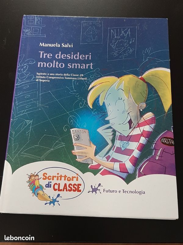 Livre en italien "Tre desideri molto smart" de Manuela Salvi (image 1)
