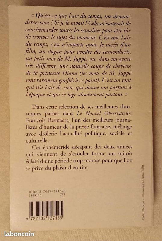 L'air Du Temps M'enrhume - Chroniques – François Raynaert (image 3)