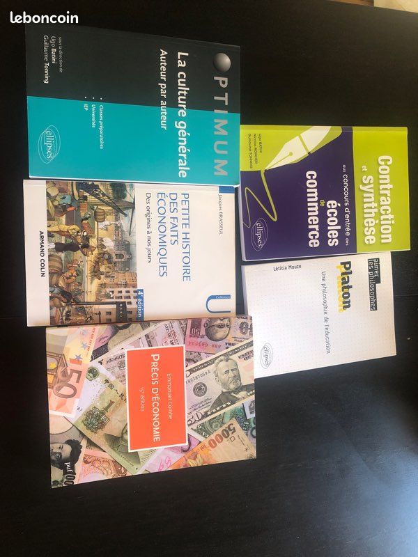 Lot de livres prepa ECE (image 1)