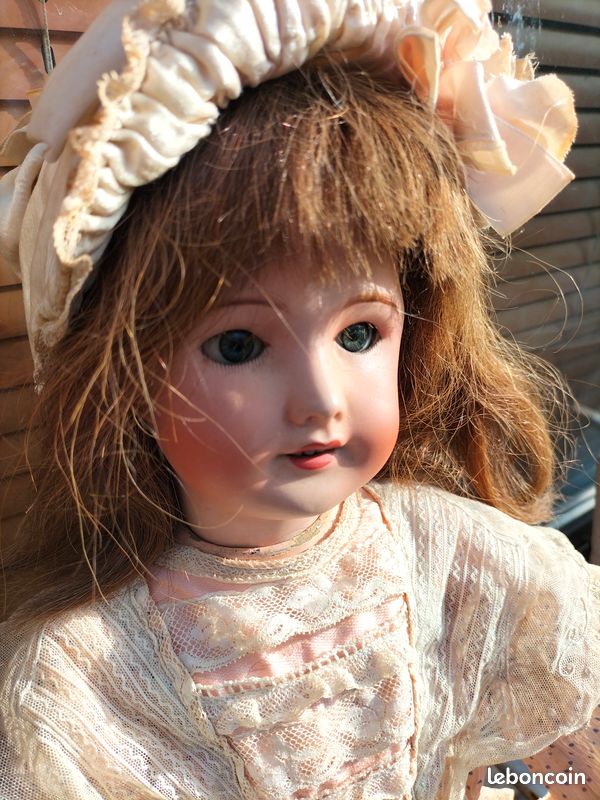Grande Poupée UNIS FRANCE 71 - 75 Cm - Habits Sublimes - Collection Vintage