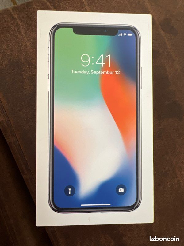 Boîte iPhone X Vide (image 1)