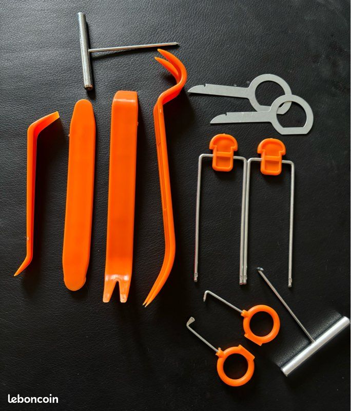 EldHus - Kit d'outils de retrait de garnitures pour voiture - 5 pièces - Outils de rembourrage, Outil EldHus - Kit d'outils de retrait de garnitures pour voiture - 5 pièces - Outils de rembourrage, Outil