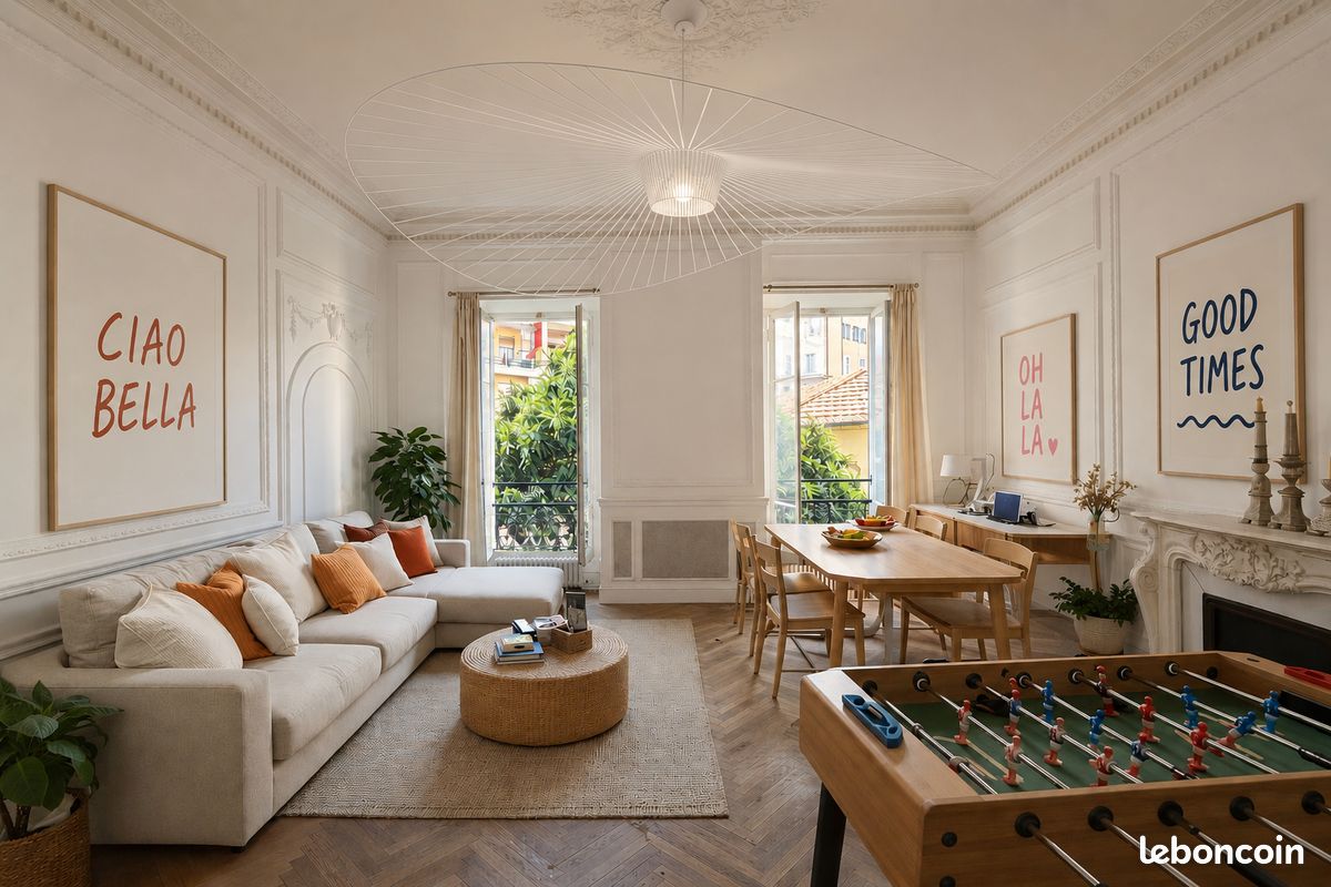 Appartement 5 pièces 135 m² · à Nice · 135 m² · 3 800 €