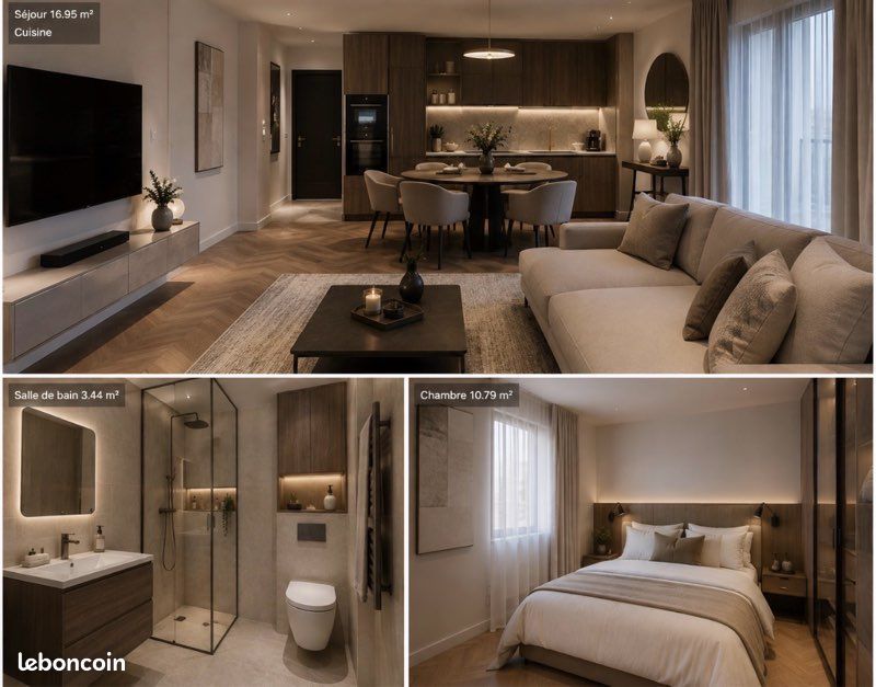 Appartement 2 pièces 32 m² · à Lons-le-Saunier · 32 m² · 600 €