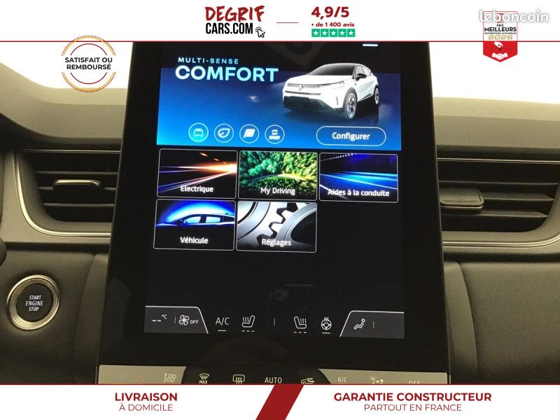 Renault Captur TECHNO 1.8 Full Hybrid E Tech 160ch Bva + ROUE DE SECOURS -19.91% (image 19)