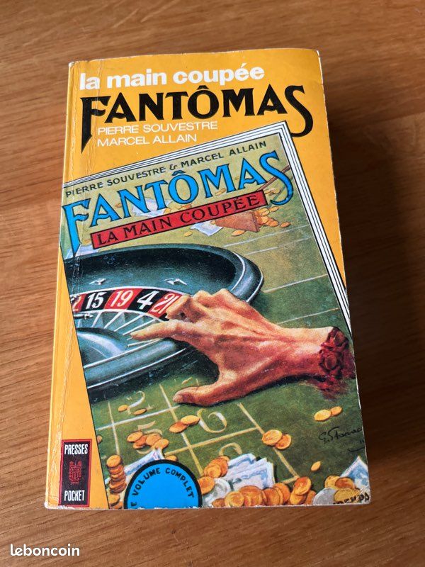 Presse pocket, fantomas, la main coupée (image 1)