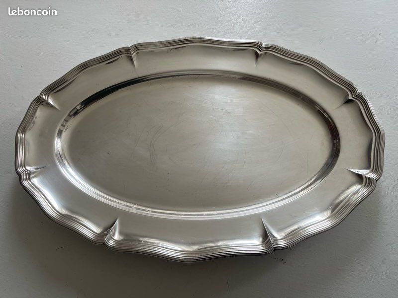 CHRISTOFLE : ancien plat de service collection - 29