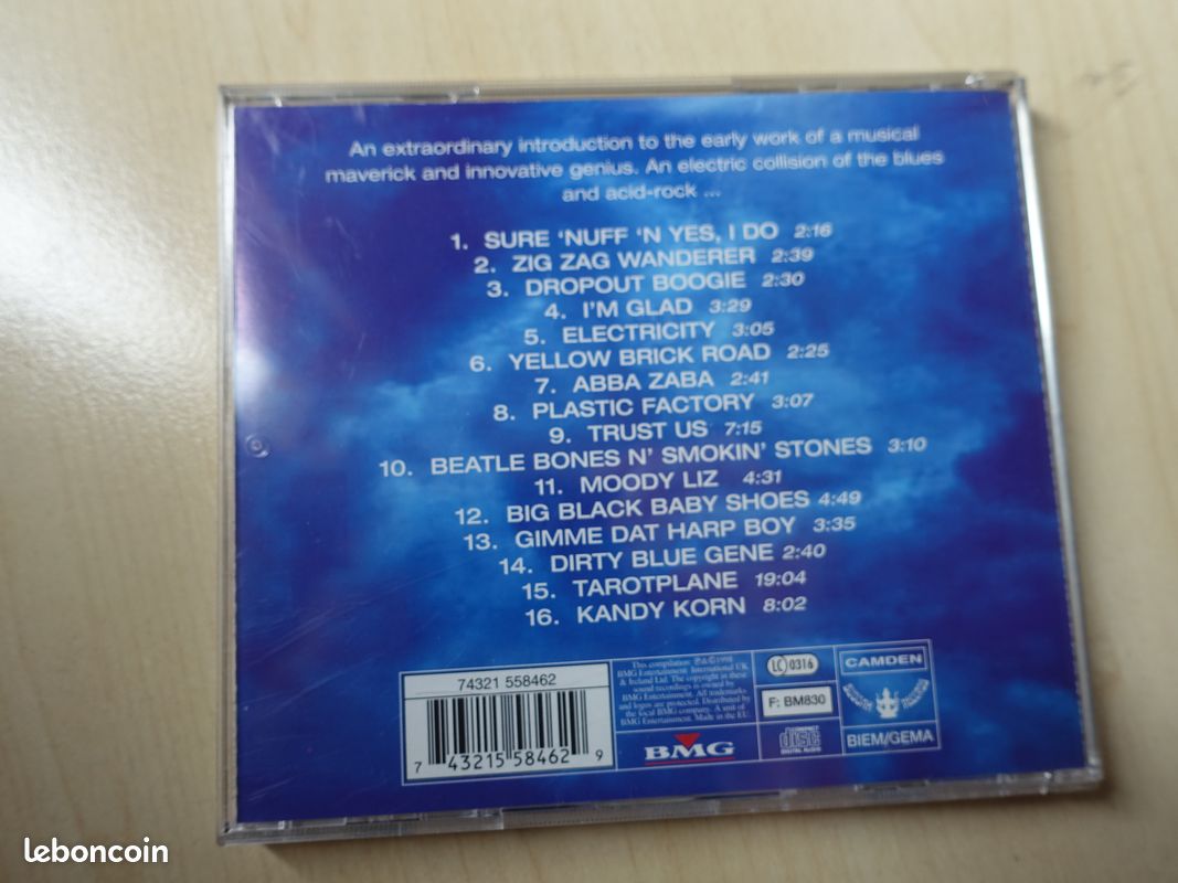 CD - Electricity - Captain Beefheart (image 2)