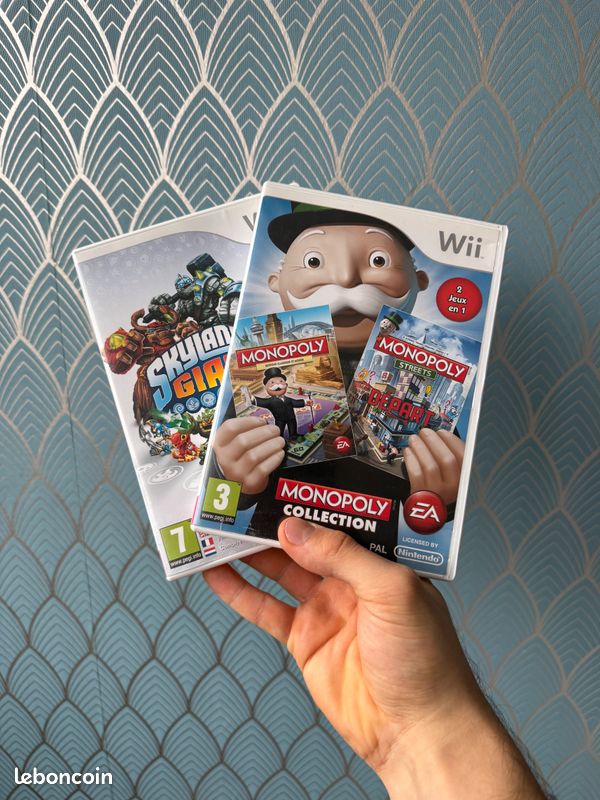 2 Jeux Wii | Monopoly Collection - Skylanders Giants (image 1)