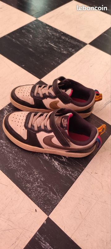 Chaussure fille taille 34 – Okaïdi beige pailleté Chaussures fille