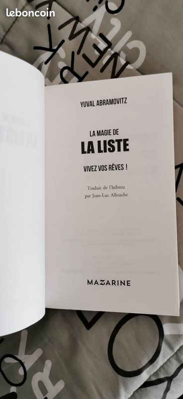 "La Magie de la Liste - Vivez vos rêves " de Yuval Abramovitz (image 3)
