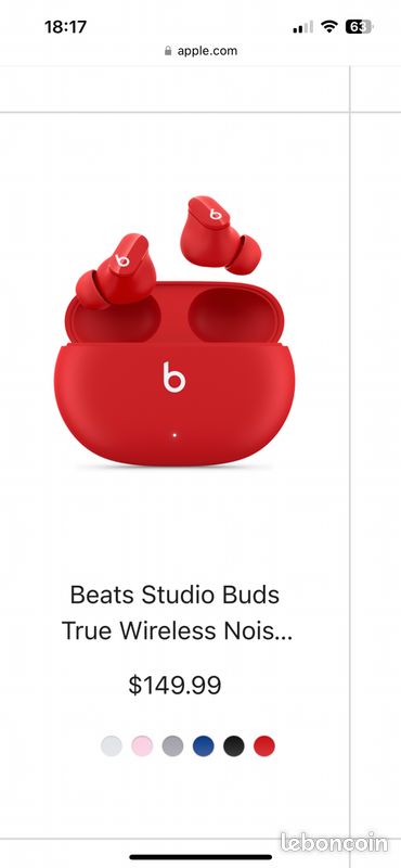 Écouteurs sans fil beats (image 3)