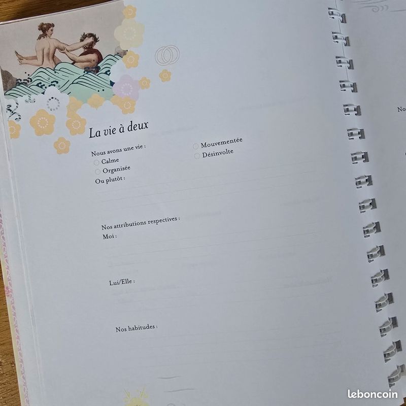Cahier / livre de couple / "notre histoire d'amour" à compléter (image 6)