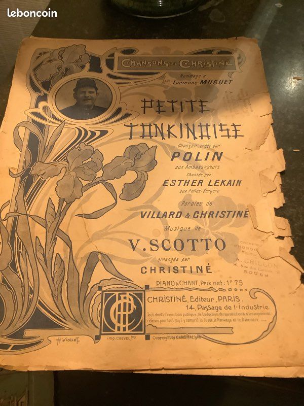 + de 50 partitions musique 1900/20/… (image 8)