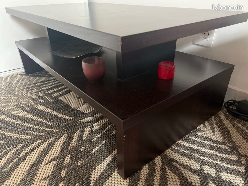 Table basse en bois (image 2)