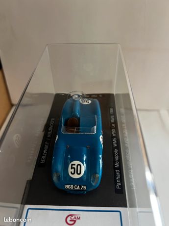 GCAM - 1:43 - Monopole Panhard VM5 Le Mans '55 #50 - - Catawiki