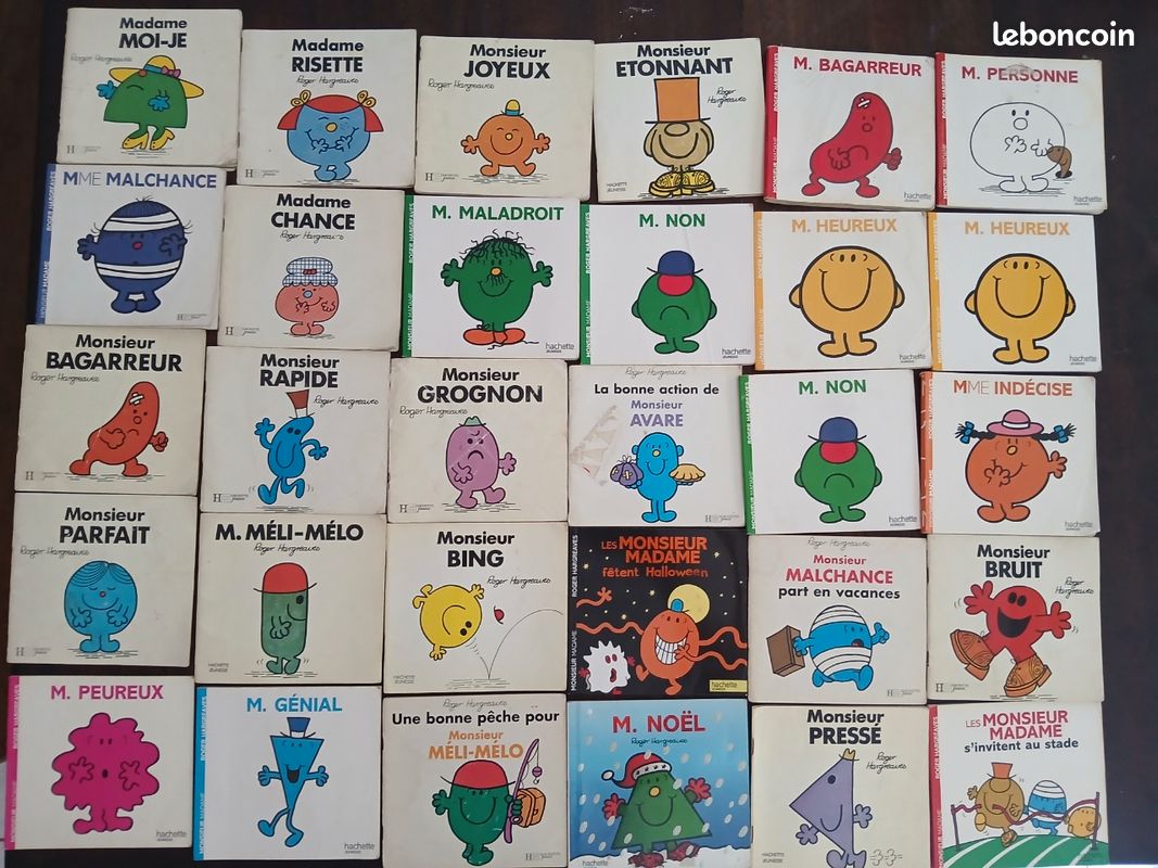 Lot de livres Monsieur et Madame (image 1)