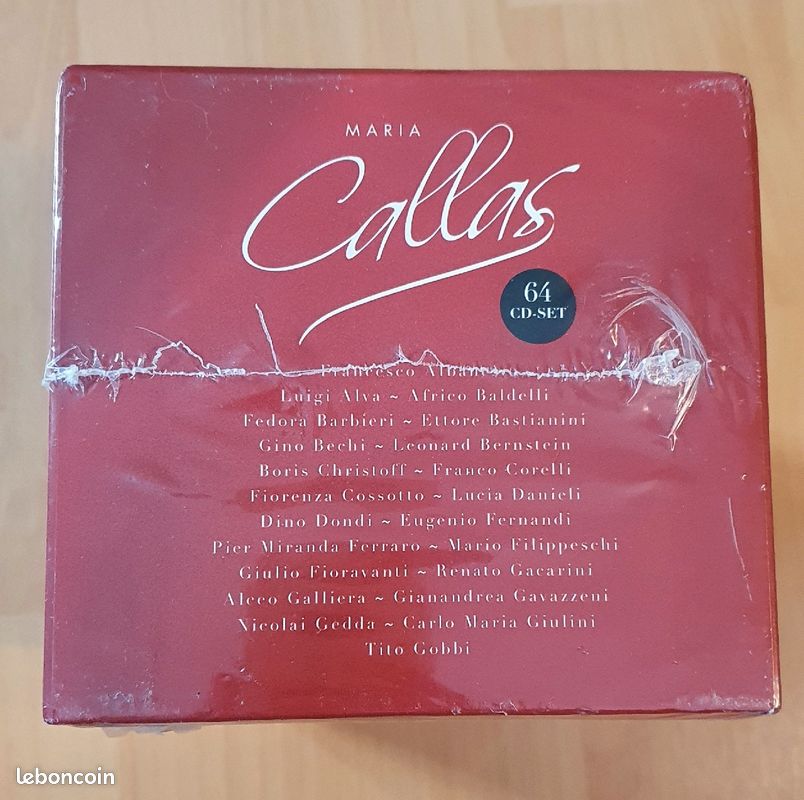 Coffret 64 CD Maria Callas - Operas Complete - Neuf sous blister (image 3)