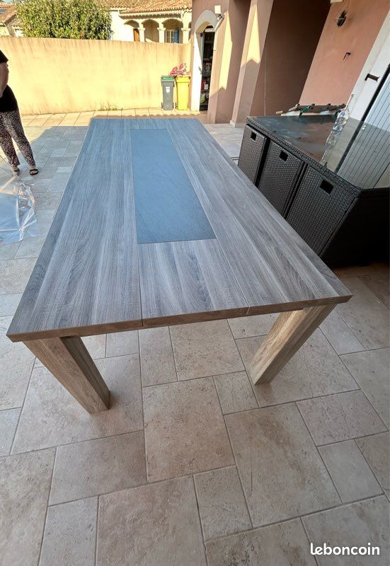 Table salle à manger STONE L.230 cm (image 2)