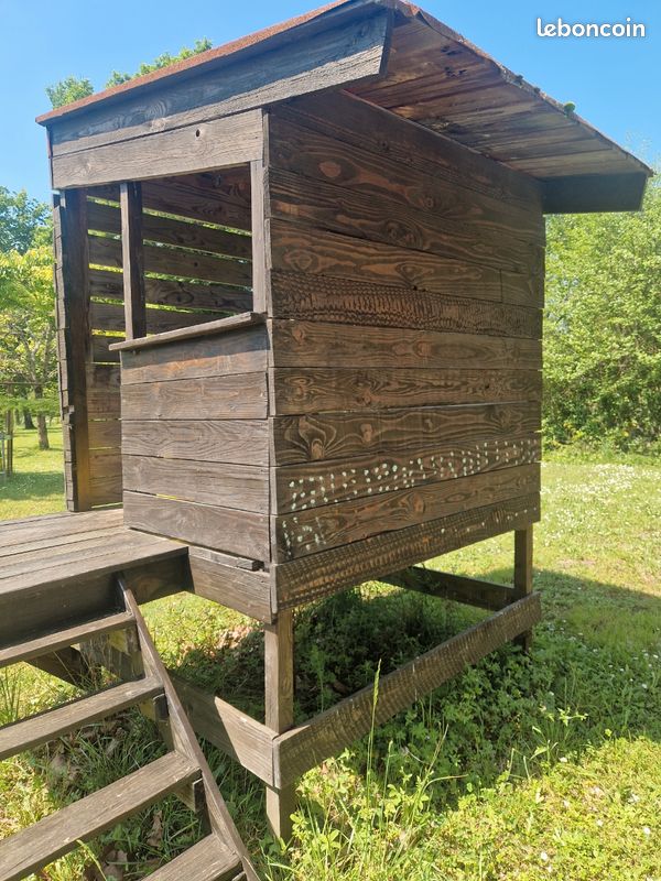 Cabane bois enfant (image 2)