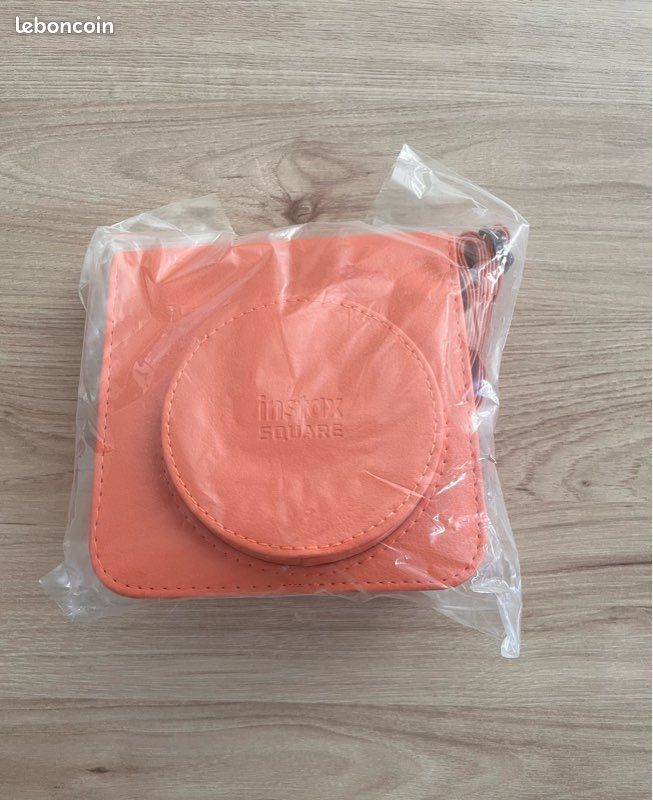 Étui Appareil Photo Instax SQ1 - Officiel - Bandoulière Réglable - Protection