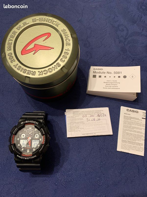 Montre G-Shock Casio 100 (image 1)