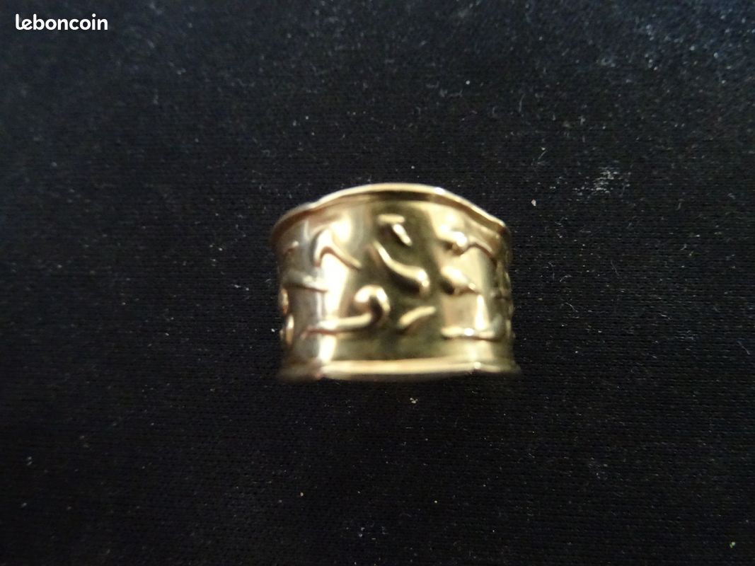 Bague ancienne or 18 carats (image 1)
