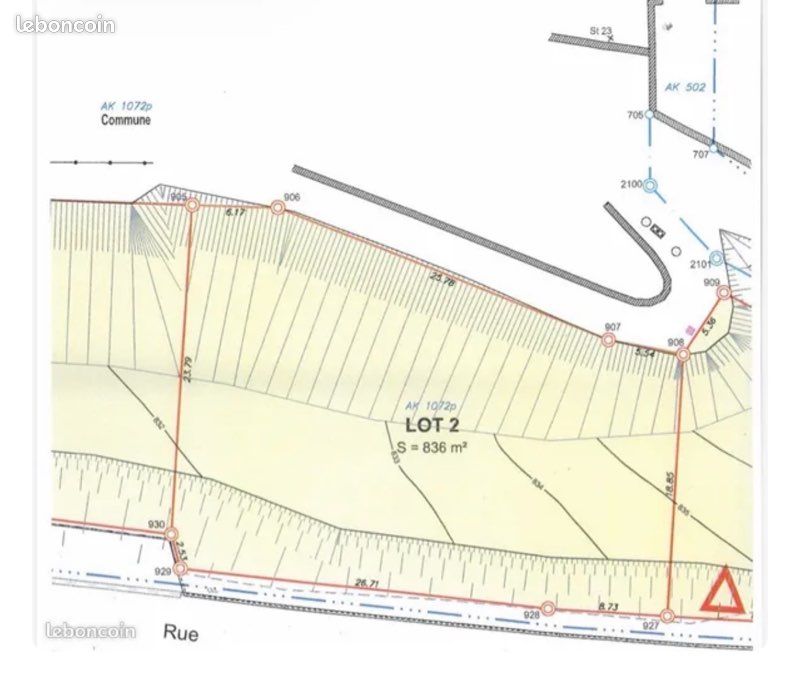 VENTE Terrain constructible (image 2)